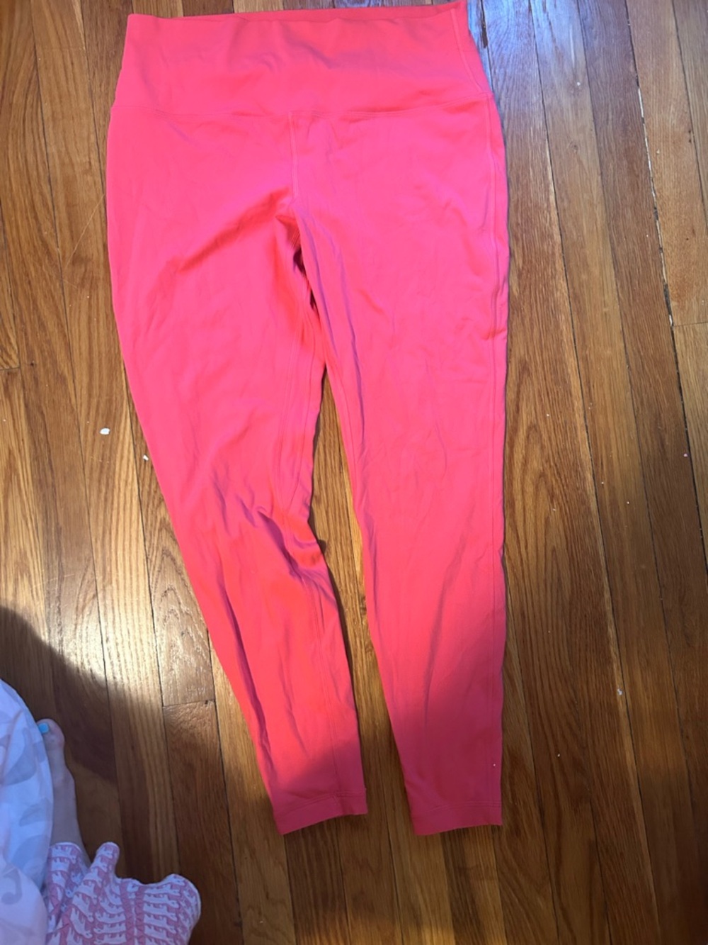 lululemon athletica Coral/Pink High-Rise Leggings